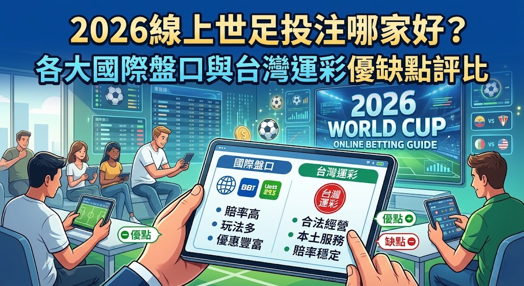 2026線上世足投注哪家好？
