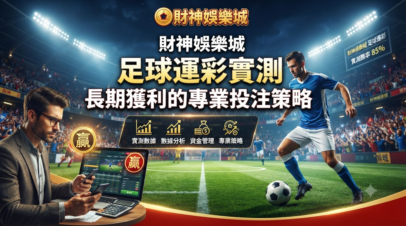 財神娛樂城足球運彩實測：長期獲利的專業投注策略